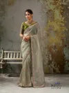 Miraya By Sethnic Metallic Tissue Designer Saree
